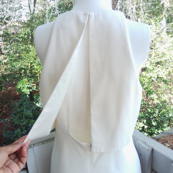 JILL Jill Stuart Iva Crepe Long Maxi Formal Dress - Picture 7 of 8